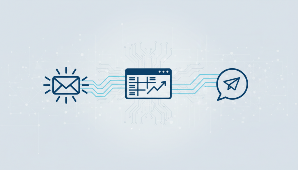 Integración tecnológica para automatizar seguimiento de clientes con Gmail, Google Sheets y WhatsApp