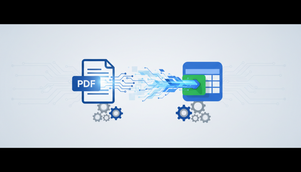 Automatización de facturas en Google Sheets desde PDF para pymes y autónomos en Madrid