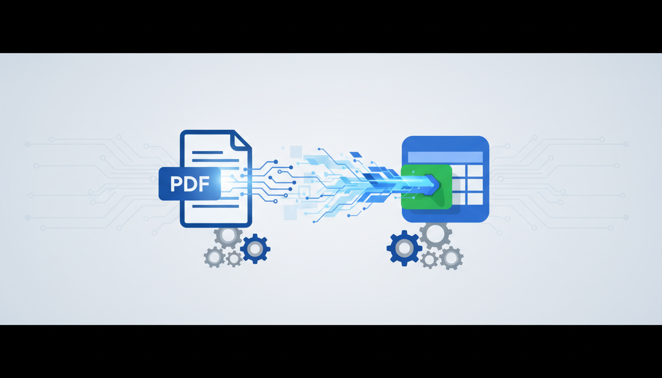 Automatización de facturas en Google Sheets desde PDF para pymes y autónomos en Madrid